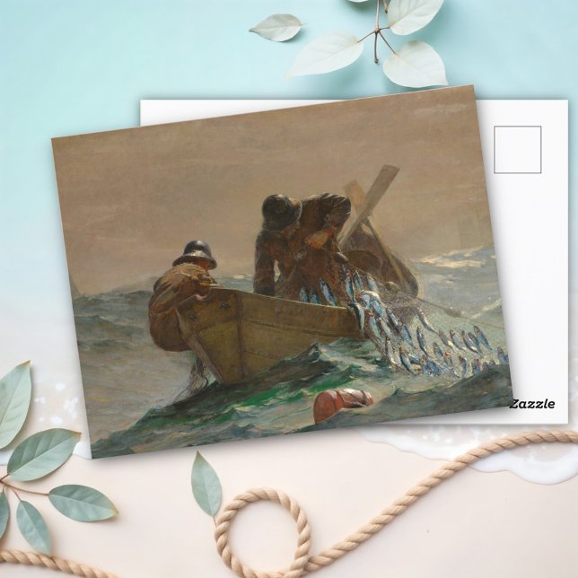 Postal Red de Arenque, Winslow Homer (Subido por el creador)