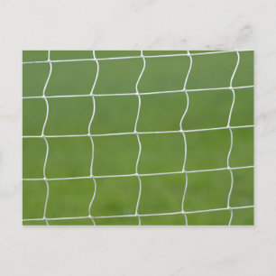 Postal Red de gol de fútbol
