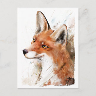 Postal Red Fox Wall Art