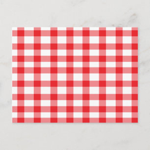 Postal Red Gingham