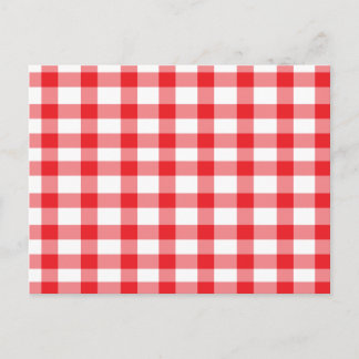 Postal Red Gingham