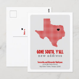Postal Red Gone South, todos se mueven