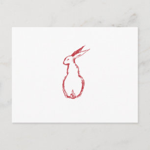 Postal Red Hare