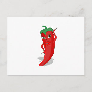 Postal Red Hot Pepper Diva