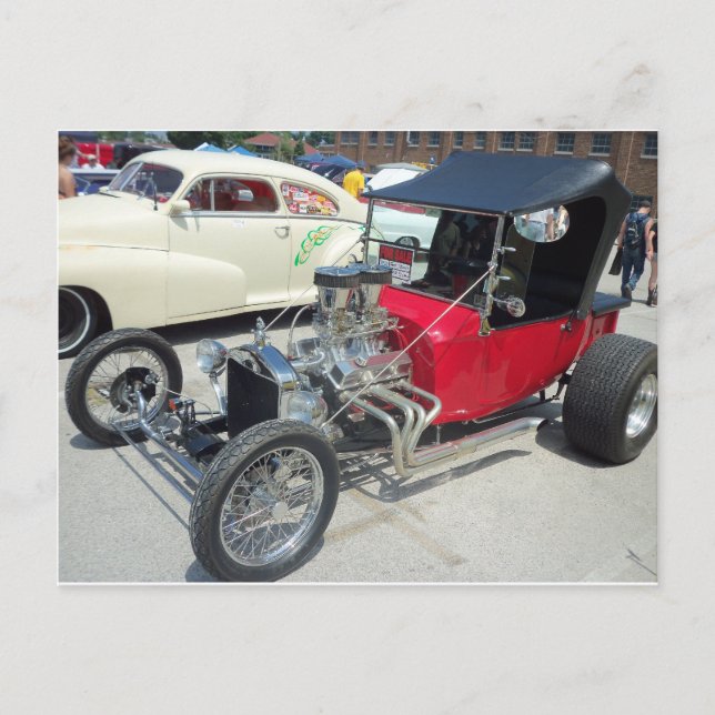 Postal Red Hot Rod, 1 (Anverso)