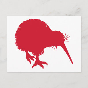 Postal Red Kiwi