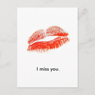 Postal red_lips, te extraño.