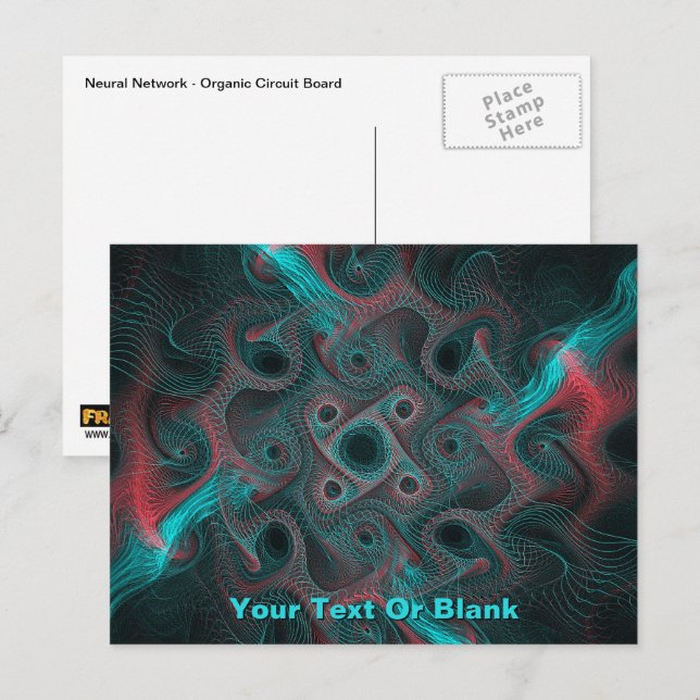 Postal Red Neuronal (Anverso / Reverso)