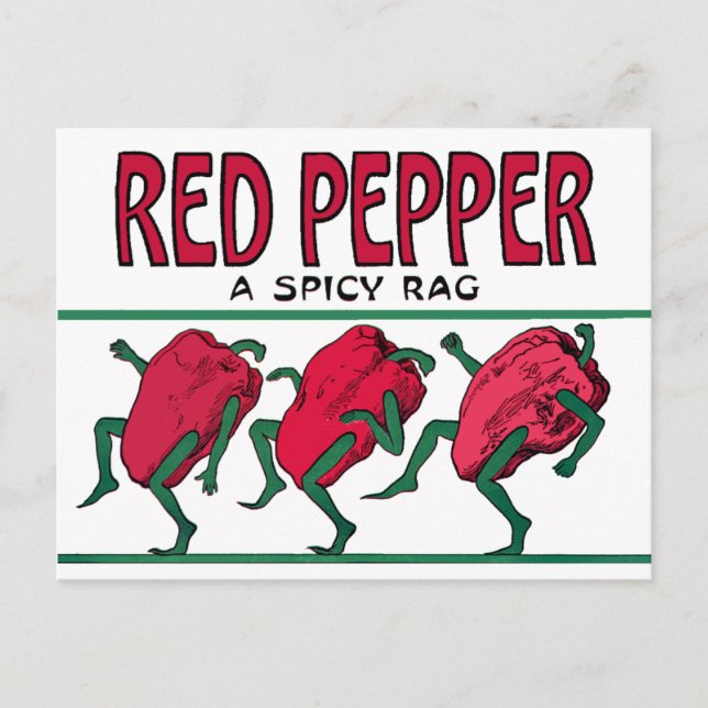 Postal Red Pepper Rag (Anverso)