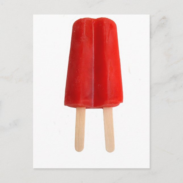 Postal Red Popsicle (Anverso)