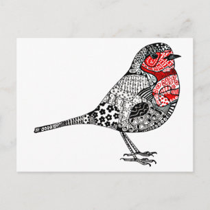 Postal Red Robin