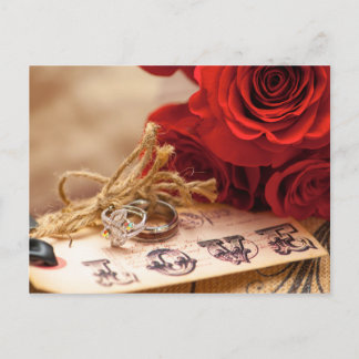Postal Red Rose Ring