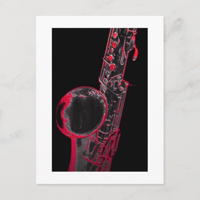 Postal Red Sax (Anverso)