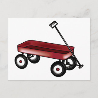 Postal Red Wagon