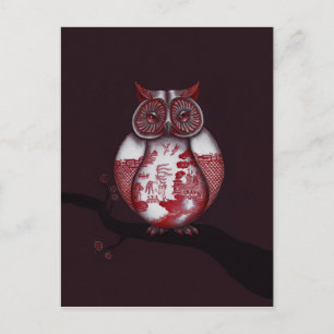 Postal Red Willow Owl