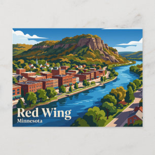 Postal Red Wing EE. UU.