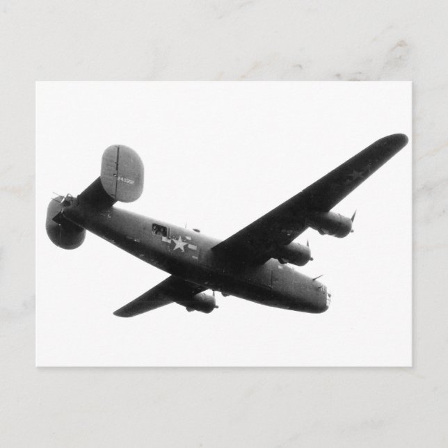Postal RedBallExpress Carpetbagger B-24 Liberator (Anverso)