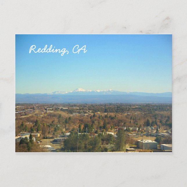 Postal Redding California Postcard (Anverso)