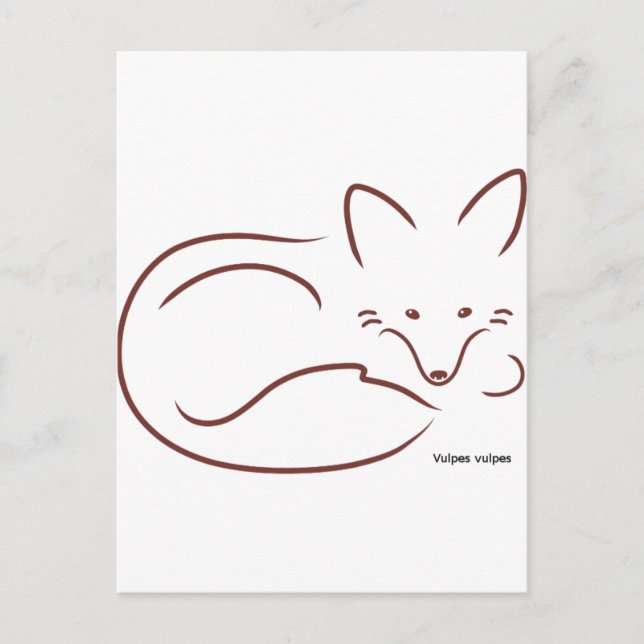 Postal RedFox (Anverso)