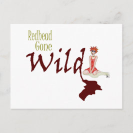 Postal Redhead ido salvaje