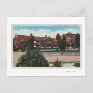 Postal Redlands, CA - Vista de la biblioteca Smiley