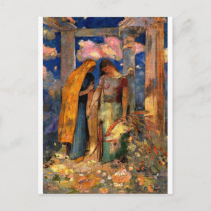 Postal Redon - Conversación mística