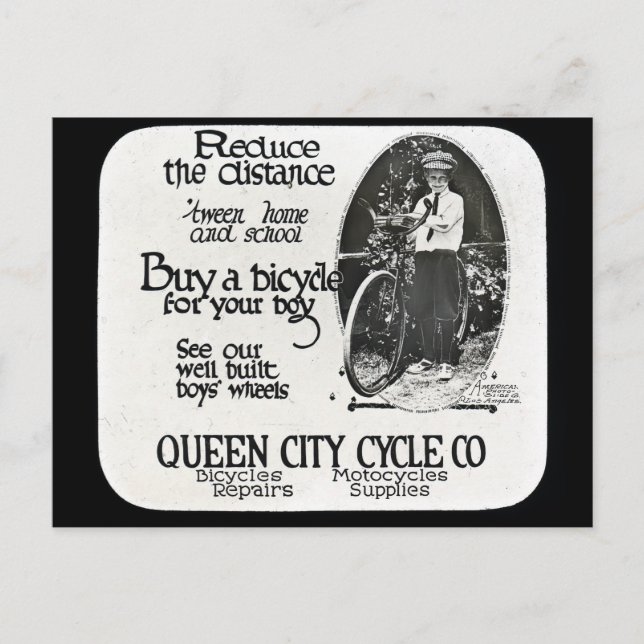 Postal Reducir la distancia entre el hogar y la escuela (Anverso)