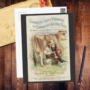 Postal Reed Carnrick Vintage Farm Ad