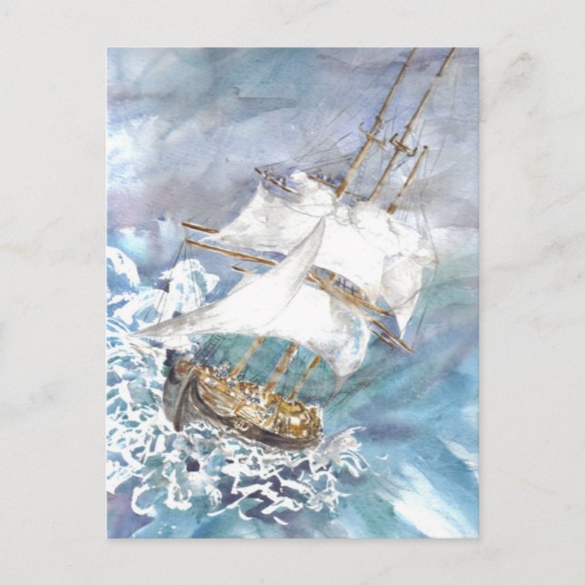 Postal 'Reefing' (Anverso)