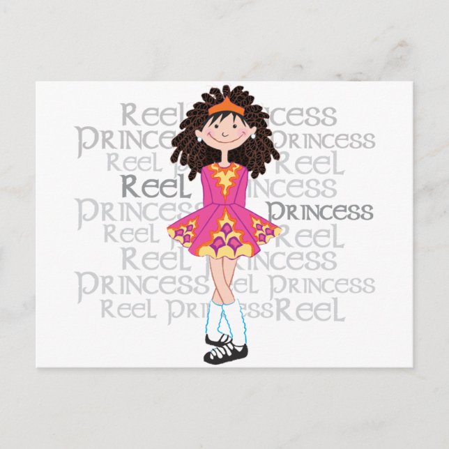 Postal Reel Brunette (Anverso)