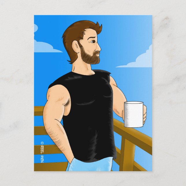 Postal Reel Men: Jake (Anverso)