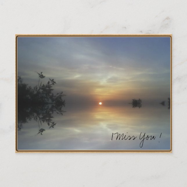 Postal Reflejar el sol (Anverso)