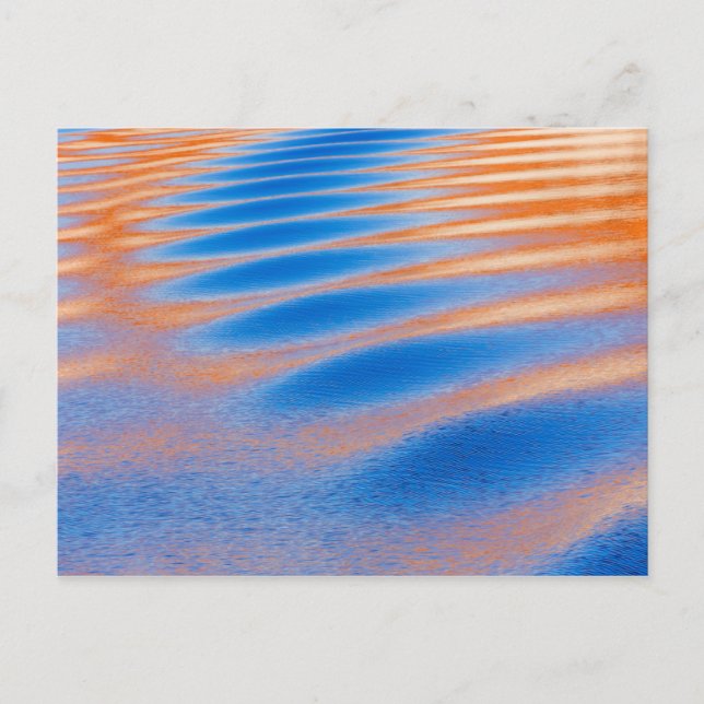 Postal Reflejo del acantilado en el lago Powell | Glen Ca (Anverso)