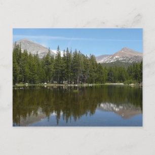 Postal Reflejo del lago Yosemite