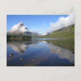 Postal Reflejo en el lago Two Medicine