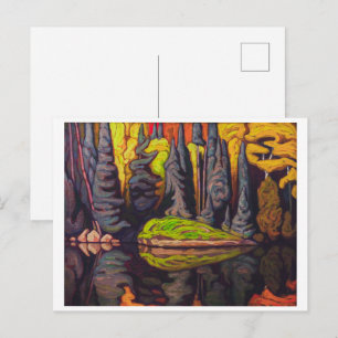 Postal Reflejos, Lago de Arena, Algoma Lawren Harris