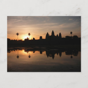 Postal reflejos solares angkor