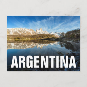 Postal Reflexión De La Patagonia