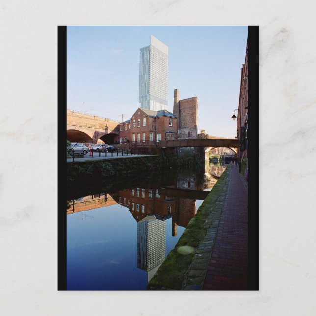Postal reflexión de manchester (Anverso)