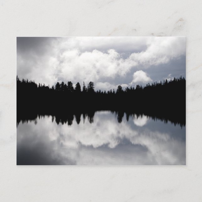 Postal Reflexión de Popradské Pleso (Anverso)