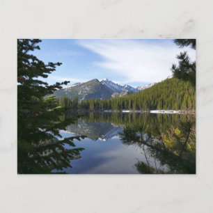 Postal Reflexión III sobre el lago Bear