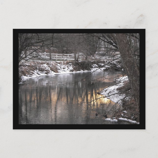 Postal Reflexión pacífica (Anverso)