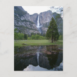 Postal reflexión sobre caídas de yosemite