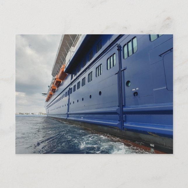 Postal Reflexión sobre las celebridades en las Islas Caim (Anverso)