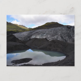 Postal Reflexión sobre los glaciares, Islandia meridional