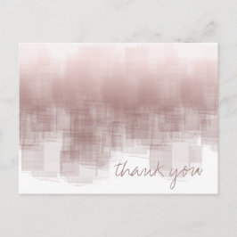 Postal Reflexiones de acuarela Gracias Cinnamon ID774