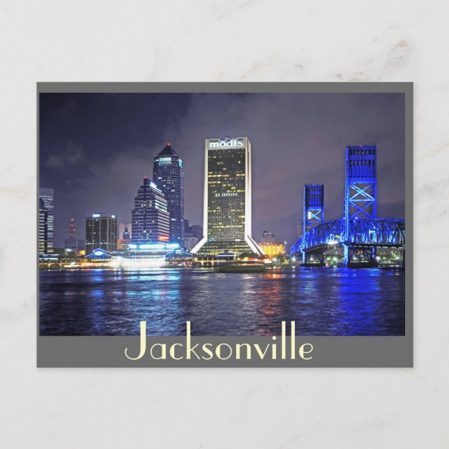 Postal Reflexiones de Jacksonville, Florida (Anverso)