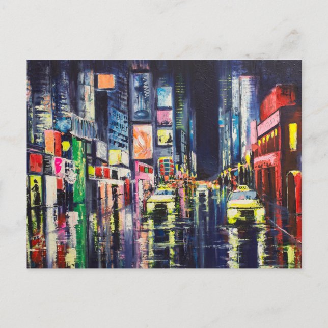 Postal Reflexiones de la ciudad (Anverso)