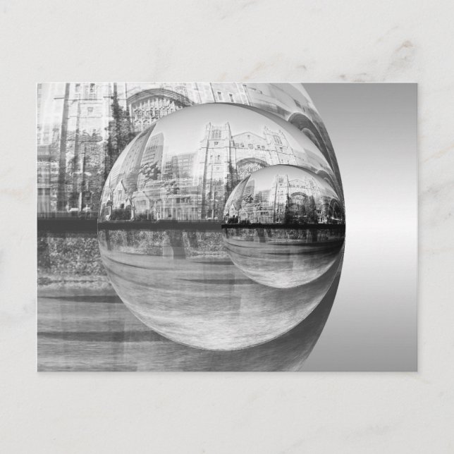 Postal Reflexiones de la ciudad (Anverso)