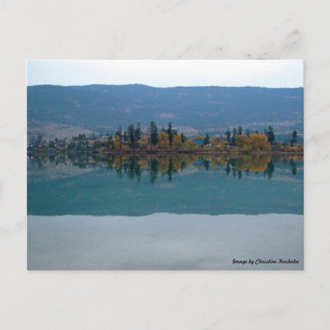 Postal Reflexiones de otoño (Anverso)